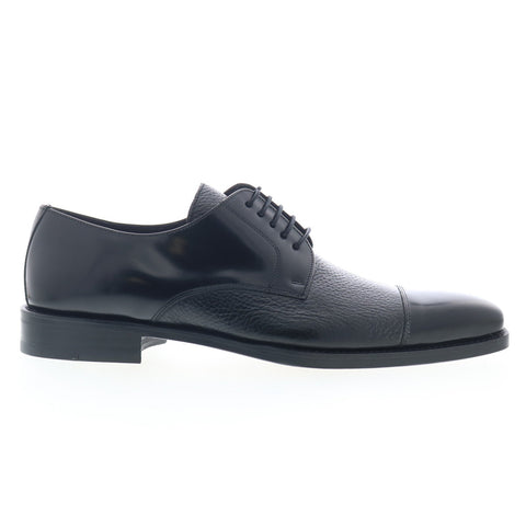 Mezlan Soka Lace Up 15089 Mens Black Leather Oxfords & Lace Ups Cap Toe Shoes