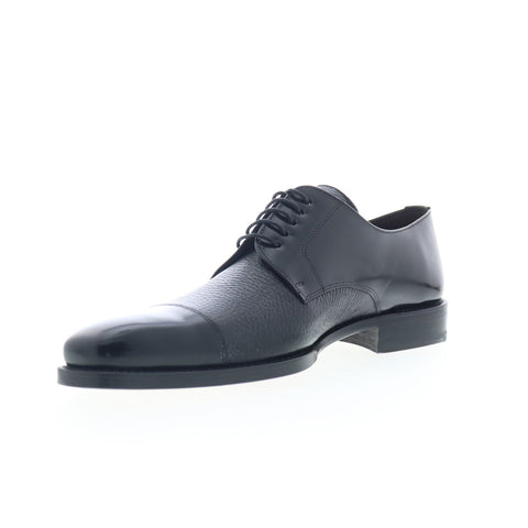 Mezlan Soka Lace Up 15089 Mens Black Leather Oxfords & Lace Ups Cap Toe Shoes