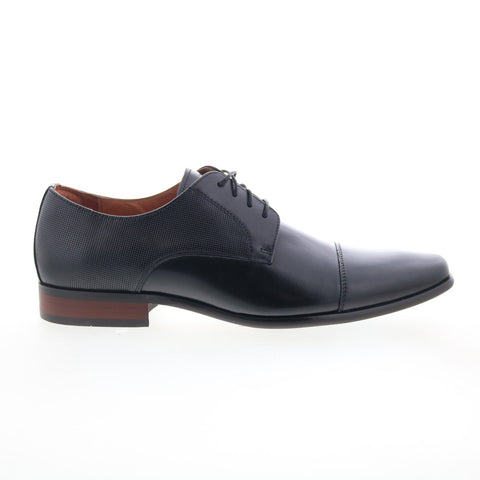 Florsheim Postino Cap Mens Black Oxfords & Lace Ups Cap Toe Shoes
