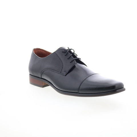 Florsheim Postino Cap Mens Black Oxfords & Lace Ups Cap Toe Shoes
