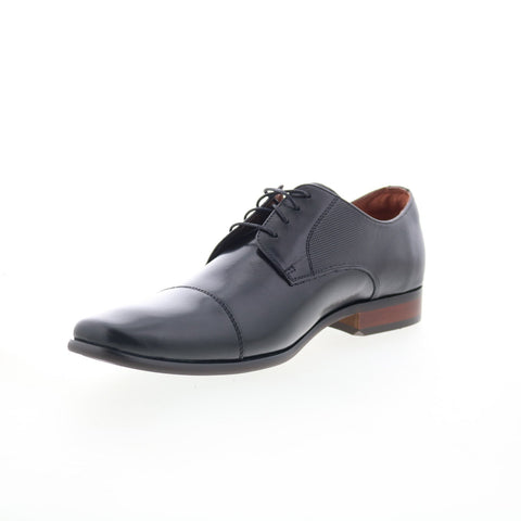 Florsheim Postino Cap Mens Black Oxfords & Lace Ups Cap Toe Shoes