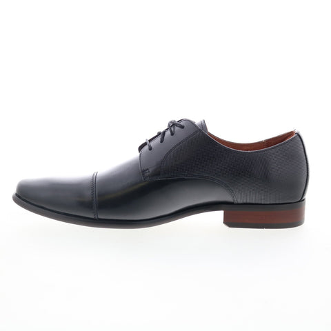 Florsheim Postino Cap Mens Black Oxfords & Lace Ups Cap Toe Shoes