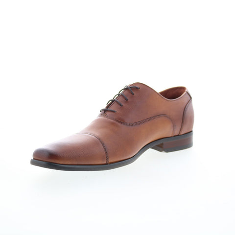 Florsheim Postino Cap 15175B-221 Mens Brown Oxfords & Lace Ups Cap Toe Shoes