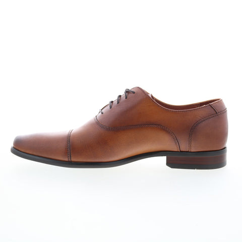 Florsheim Postino Cap 15175B-221 Mens Brown Oxfords & Lace Ups Cap Toe Shoes