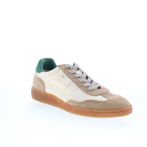 Zelli Italia Shizzo 15531 Mens Beige Leather Lifestyle Sneakers Shoes