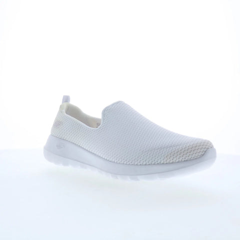 Skechers Go Walk Joy 15600-WHT Womens White Lifestyle Sneakers Shoes