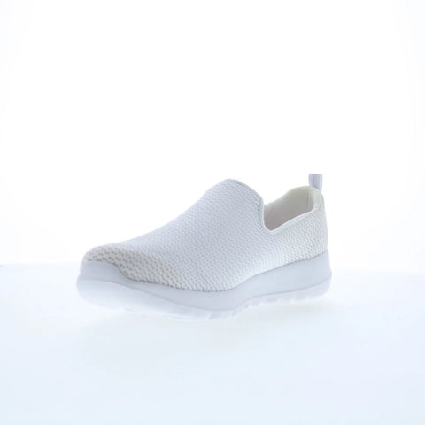 Skechers Go Walk Joy 15600-WHT Womens White Lifestyle Sneakers Shoes