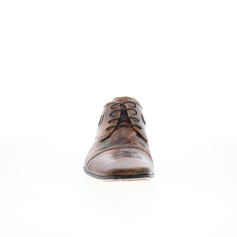 Ghost Pressato 1585 Mens Brown Leather Oxfords & Lace Ups Cap Toe Shoes