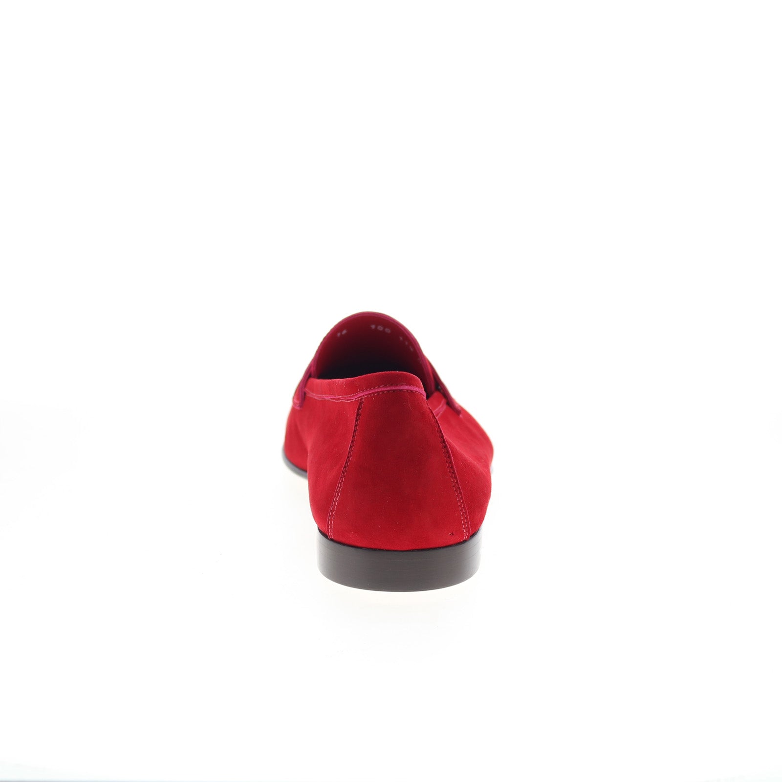 Zelli Italia Tasca Goat Suede Mens Red Loafers & Slip Ons Penny Shoes Zelli Italia Tasca Goat Suede Mens Yellow Loafers & Slip Ons  main image 4
