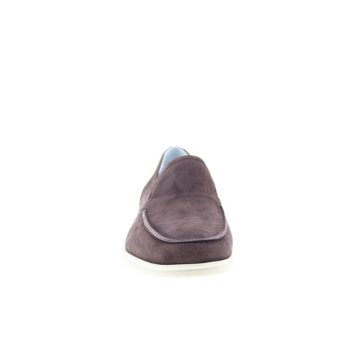 Zelli Italia Livorno Goat Suede Mens Brown Loafers & Slip Ons Casual Shoes