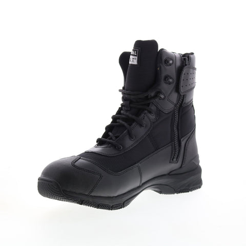 Original Swat HAWK 9" WP Side-Zip EN 165431 Mens Black Wide Tactical Boots