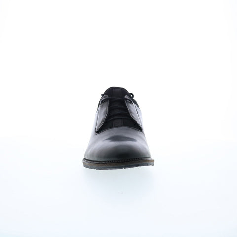 Parc City Boot Co. Wyatt J16999-09 Mens Black Oxfords Plain Toe Shoes