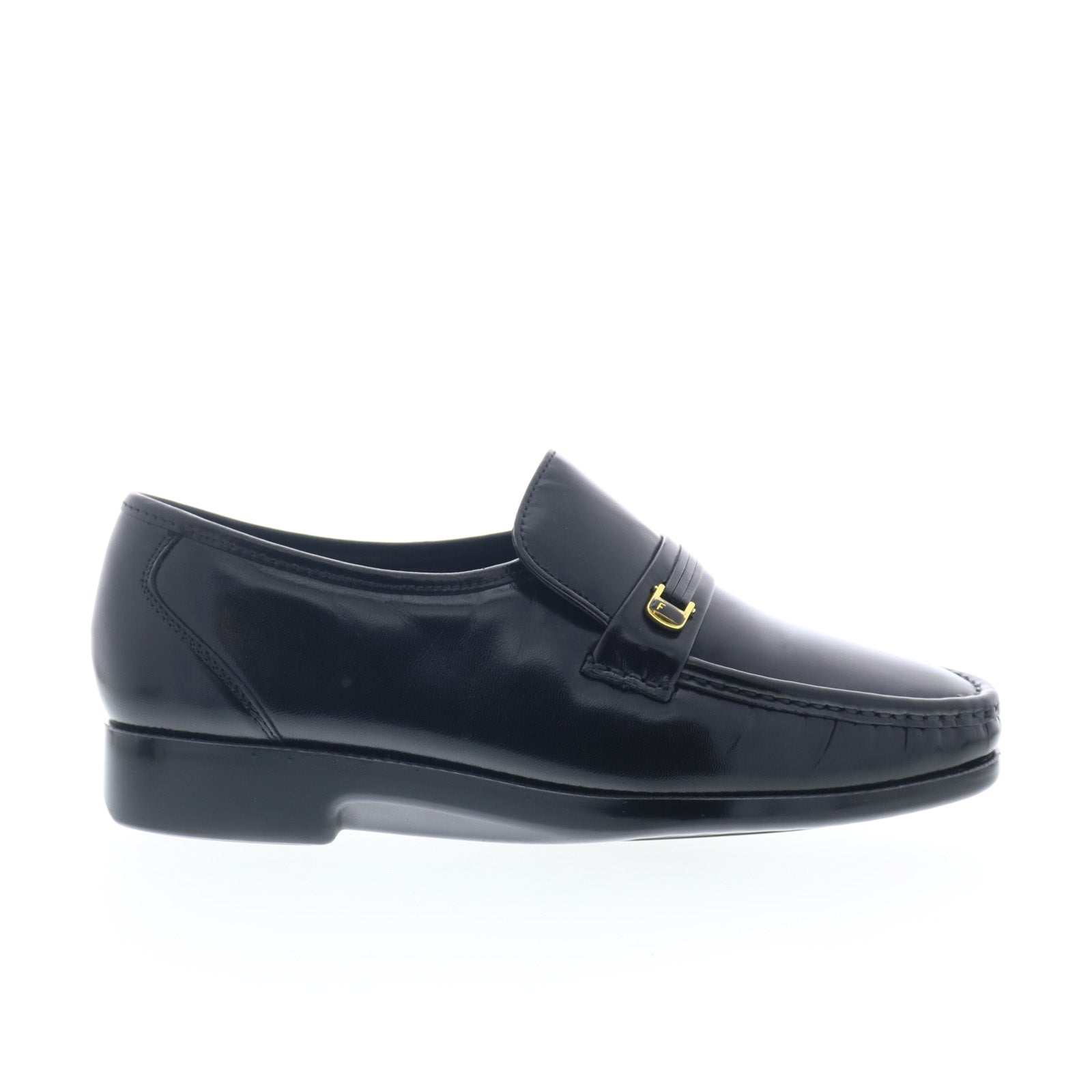 Florsheim Riva 17088-01 Mens Black Extra Wide 3E Loafers  display picture 2