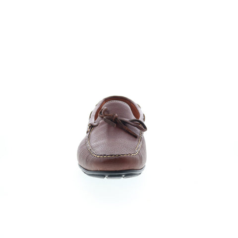 T.B. Phelps Verona 171-05 Mens Brown Leather Loafers & Slip Ons Boat Shoes