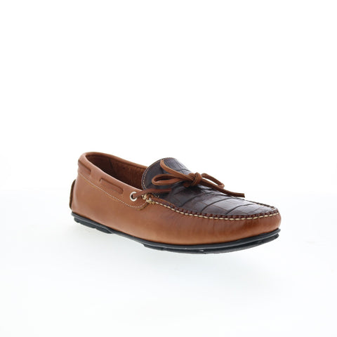 T.B. Phelps Verona Driving 171-07 Mens Brown Loafers & Slip Ons Boat Shoes