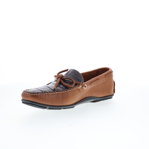 T.B. Phelps Verona Driving 171-07 Mens Brown Loafers & Slip Ons Boat Shoes