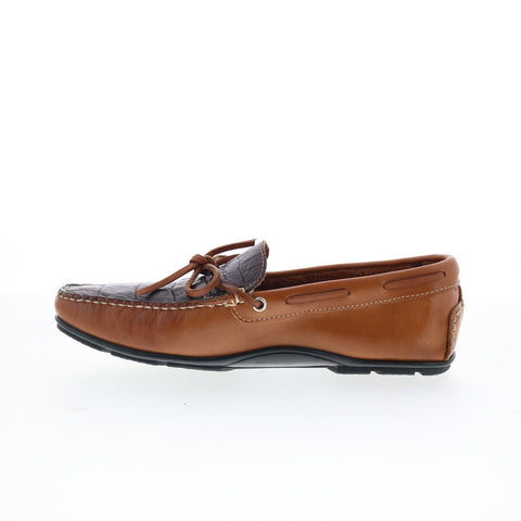 T.B. Phelps Verona Driving 171-07 Mens Brown Loafers & Slip Ons Boat Shoes