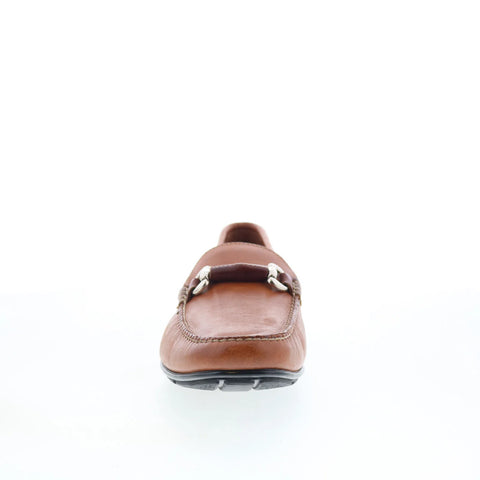 T.B. Phelps 172-10 Mens Brown Leather Slip On Loafers & Slip Ons Casual Shoes