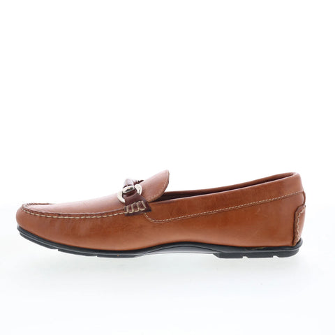 T.B. Phelps 172-10 Mens Brown Leather Slip On Loafers & Slip Ons Casual Shoes
