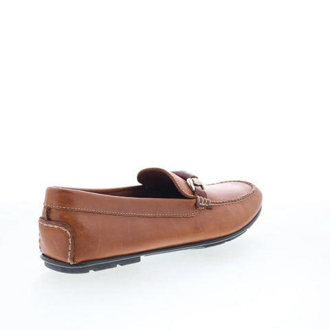 T.B. Phelps 172-10 Mens Brown Leather Slip On Loafers & Slip Ons Casual Shoes