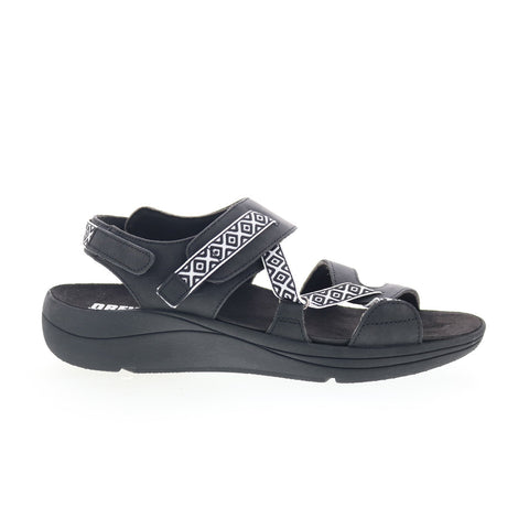Drew Sloan 17202-080 Womens Black Wide Canvas Sport Sandals Shoes