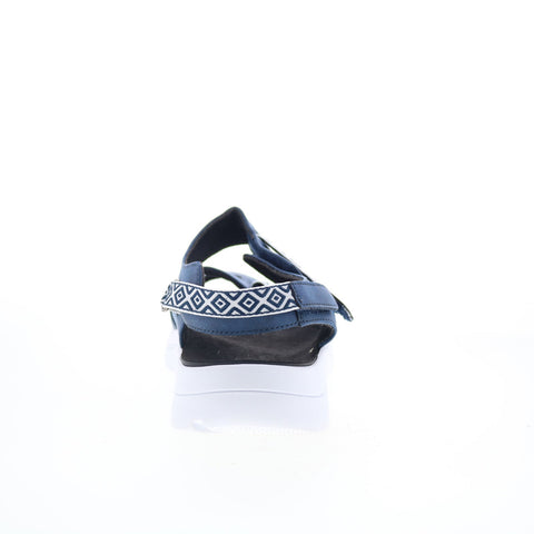 Drew Sloan 17202-42 Womens Blue Extra Wide Synthetic Sport Sandals Shoes
