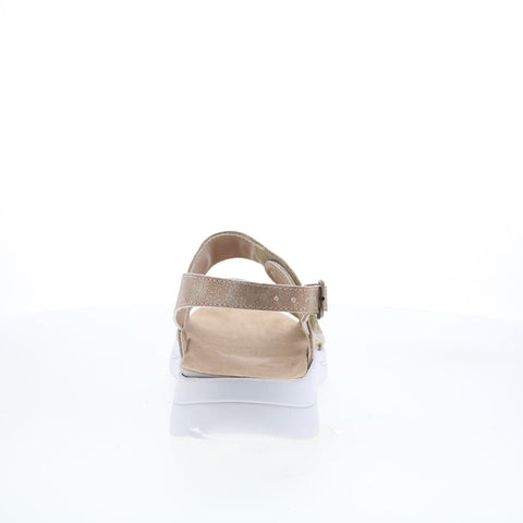 Drew Selina 17203-70 Womens Brown Wide Synthetic Slingback Sandals Shoes