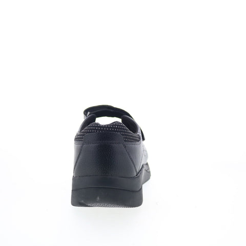 Drew Shasta 17206-12 Womens Black Synthetic Strap Slides Sandals Shoes
