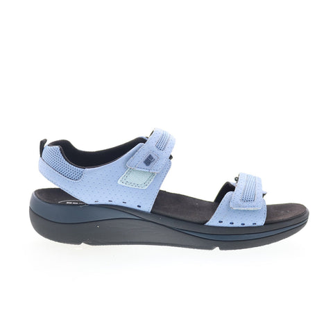Drew Sophie 17207-37 Womens Blue Synthetic Strap Sport Sandals Shoes