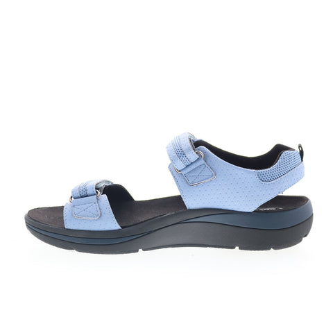 Drew Sophie 17207-37 Womens Blue Synthetic Strap Sport Sandals Shoes