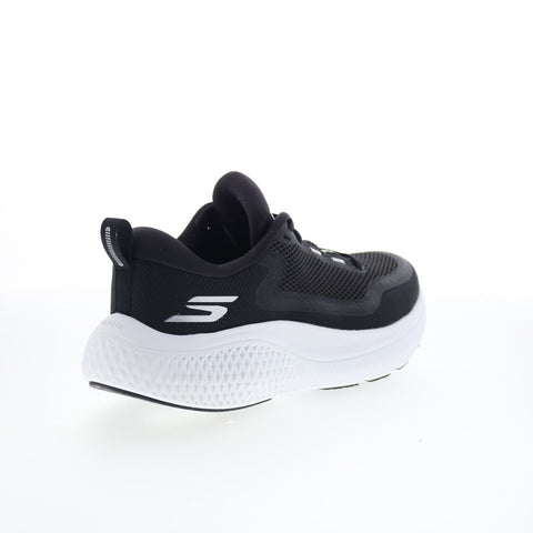 Skechers Go Run Supersonic 172086-BKW Womens Black Athletic Running Shoes