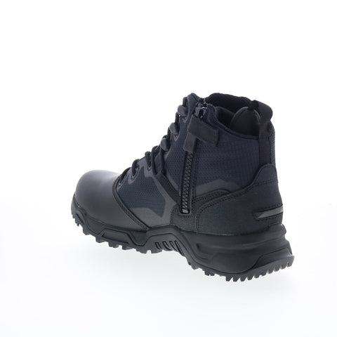 Original Swat Alpha Fury 6" Polishable Toe Side-Zip EN Mens Black Boots