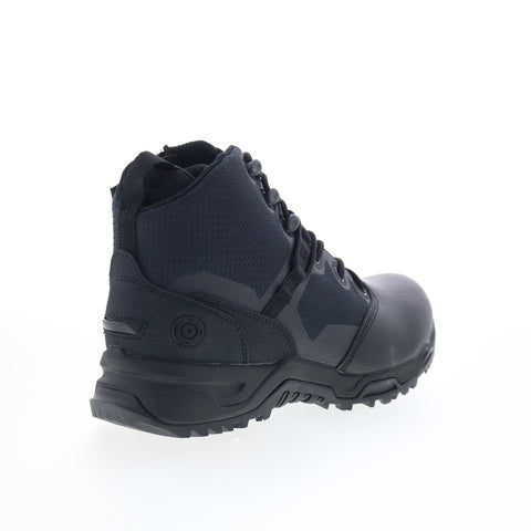 Original Swat Alpha Fury 6" Polishable Toe Side-Zip EN Mens Black Boots