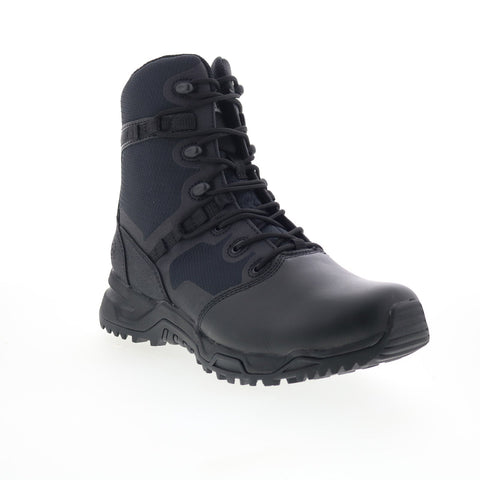 Original Swat Alpha Fury 8" Polishable Toe Side-Zip EN Mens Black Boots