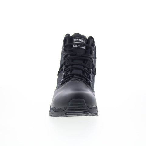 Original Swat Alpha Fury 6” Polishable Toe Side-Zip WP Mens Black Boots