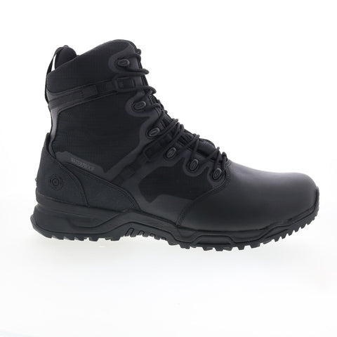 Original Swat Alpha Fury 8” Polishable Toe Side-Zip WP Mens Black Boots