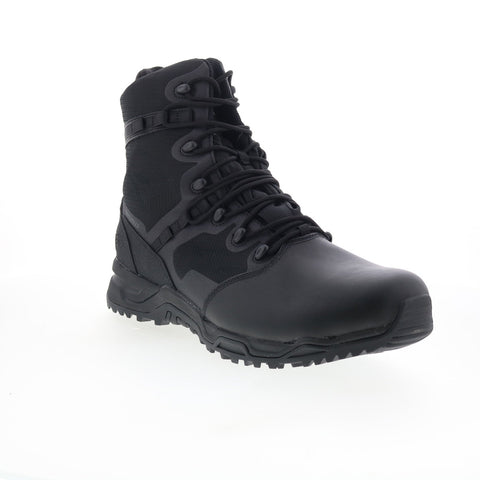 Original Swat Alpha Fury 8” Polishable Toe Side-Zip WP Mens Black Boots