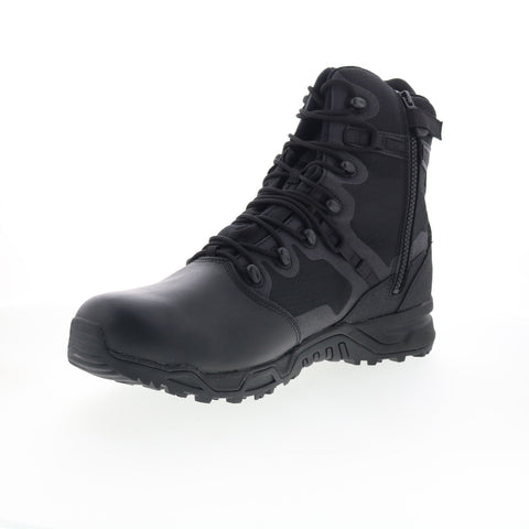 Original Swat Alpha Fury 8” Polishable Toe Side-Zip WP Mens Black Boots