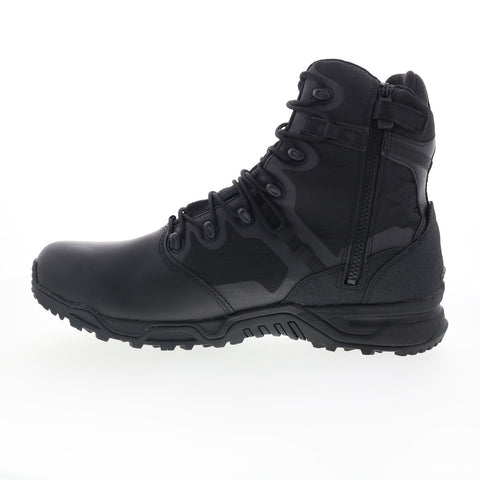 Original Swat Alpha Fury 8" Polishable Toe Side-Zip WP Mens Black Wide Boots