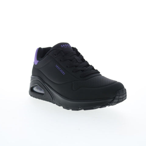 Skechers Uno Pop Back 177092 Womens Black Synthetic Lifestyle