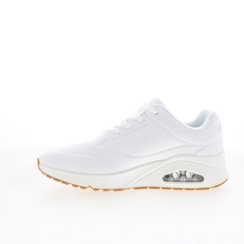 Skechers Uno Envy Pointed Bliss 177480 Womens White Lifestyle Sneakers Shoes
