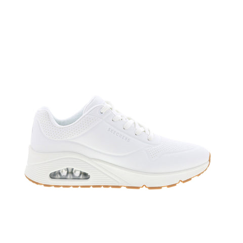Skechers Uno Envy Pointed Bliss 177480 Womens White Lifestyle Sneakers Shoes