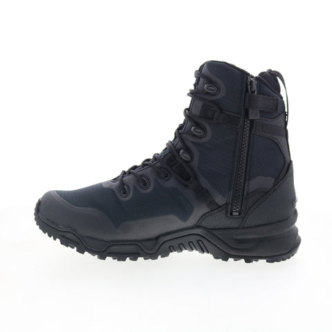 Original Swat Alpha Fury 8“ Side-Zip EN 177501 Mens Black Mesh Tactical Boots