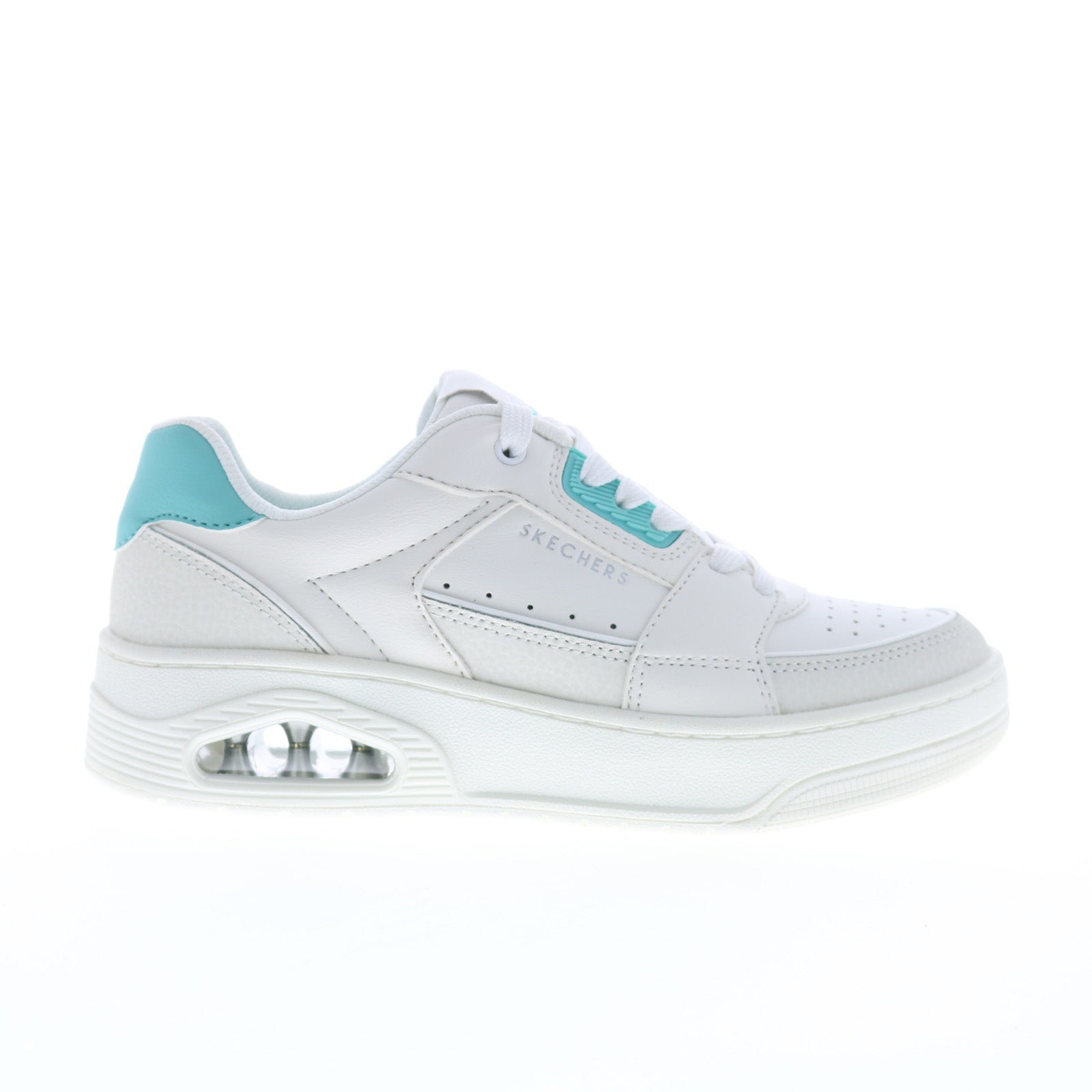Skechers Uno Court Courted 177710 Womens White Lifestyle Sneakers
