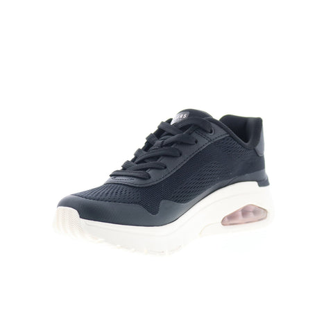 Skechers UNO Flex - Spring On Air Womens Black Lifestyle Sneakers Shoes