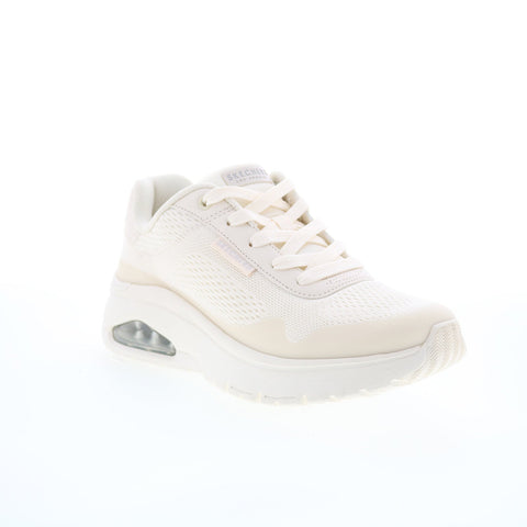 Skechers UNO Flex - Spring On Air Womens Beige Lifestyle Sneakers Shoes