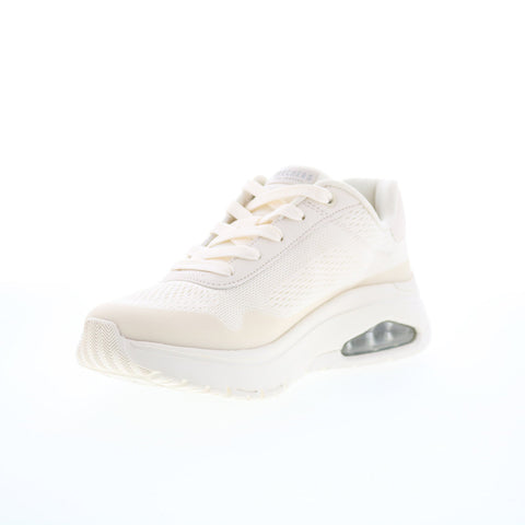 Skechers UNO Flex - Spring On Air Womens Beige Lifestyle Sneakers Shoes