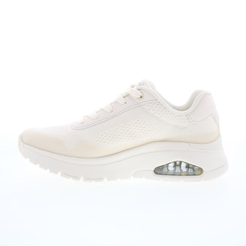 Skechers UNO Flex - Spring On Air Womens Beige Lifestyle Sneakers Shoes