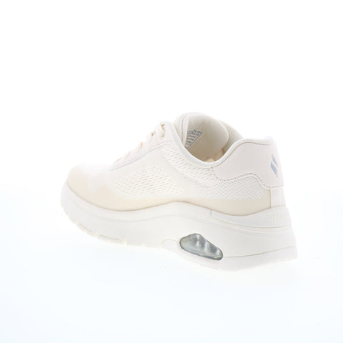 Skechers UNO Flex - Spring On Air Womens Beige Lifestyle Sneakers Shoes