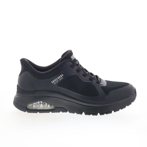 Skechers Uno Flex - Ivorine 177795-BBK Womens Black Lifestyle Sneakers Shoes